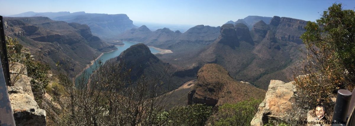 Blyde River Canyon Three Rondavels Lookout Panorama