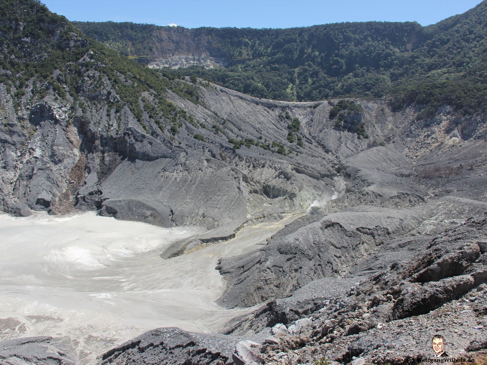 Vulkan Tangkuban Perahu Bandung Indonesien