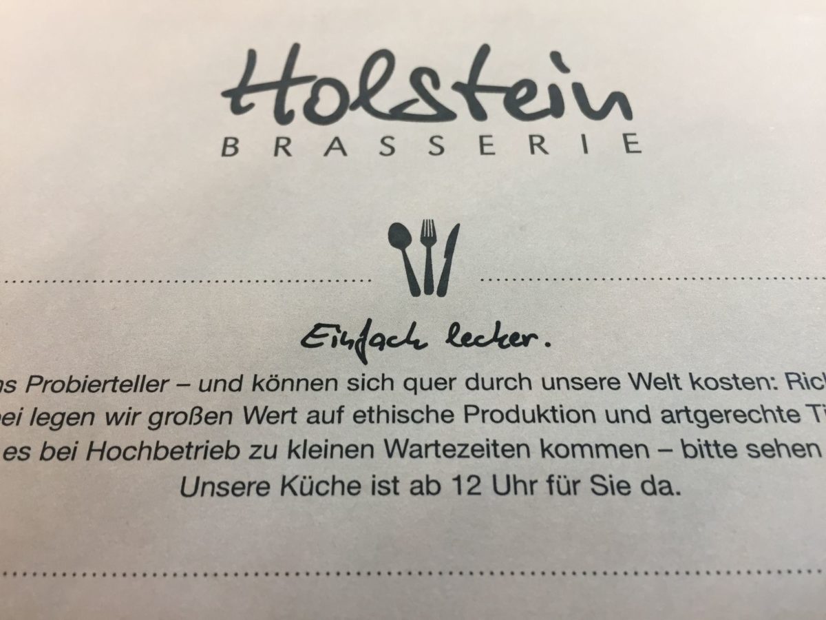 Brasserie Butterhandlung Holstein Muenster