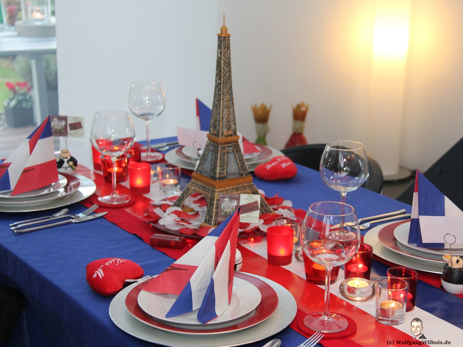 Kochclub Kochen Paris Tischdeko Tischdekoration Frankreich