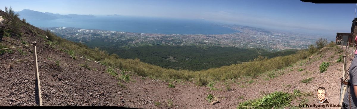 Vesuv Panorama Bucht von Neapel