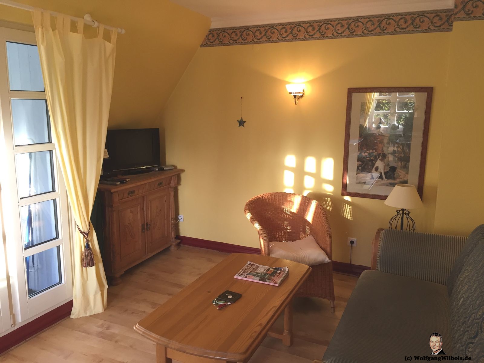 Ferienwohnung Sylt Wohnzimmer