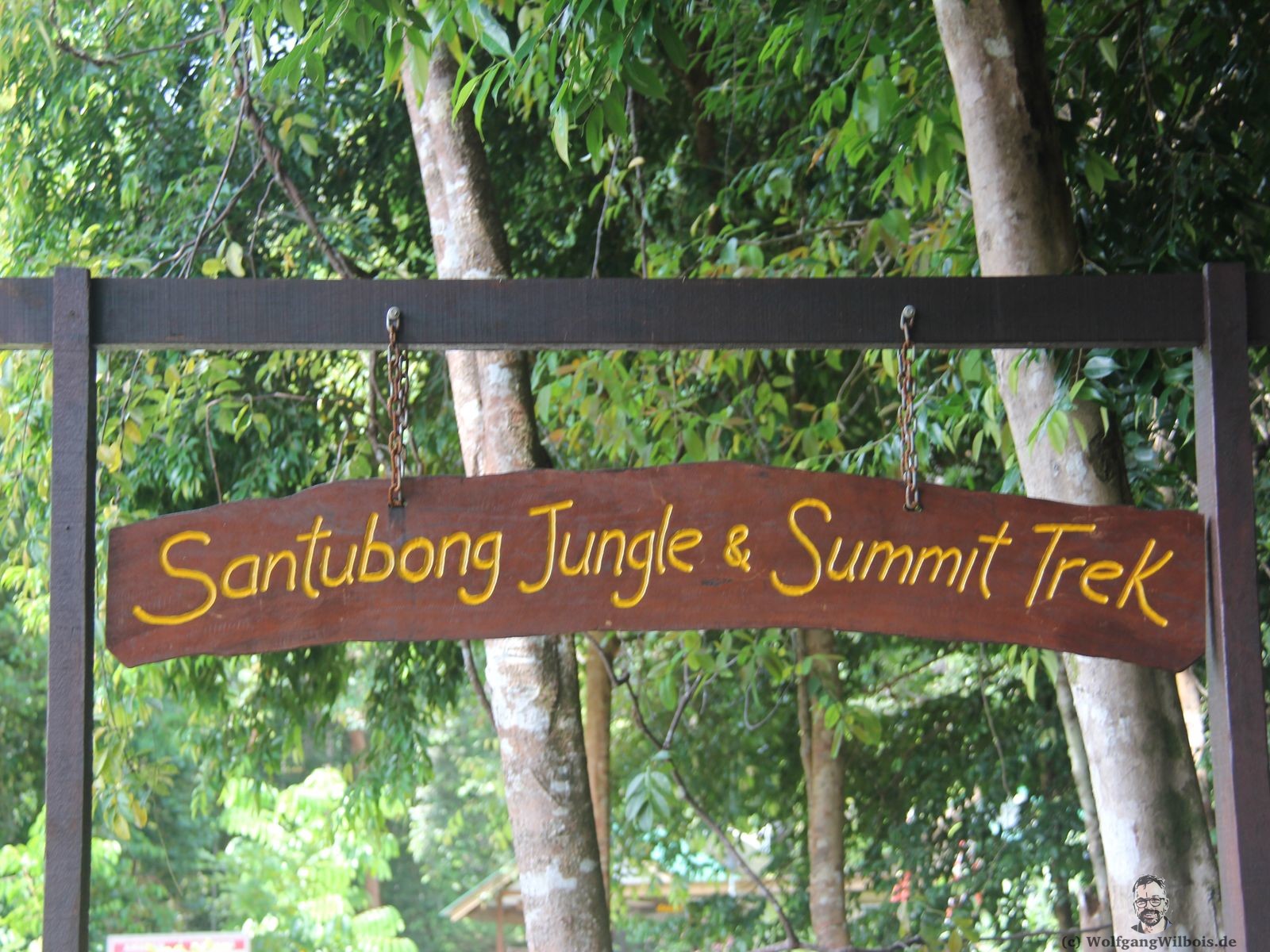 Backpacking Borneo Santubong Nationalpark Dschungeltreck