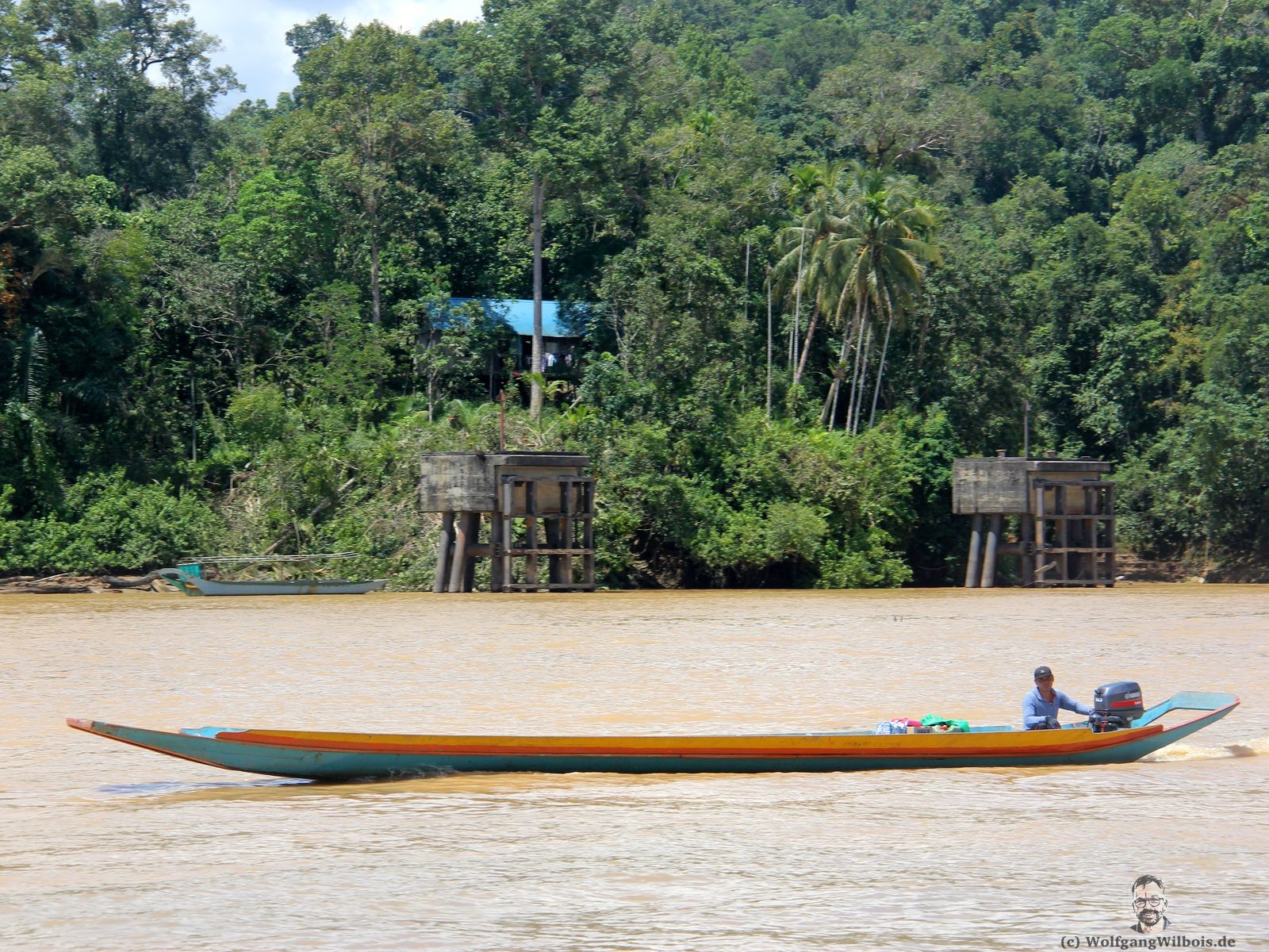 Backpacking Borneo- Tag 04 von Sibu nach Kapit