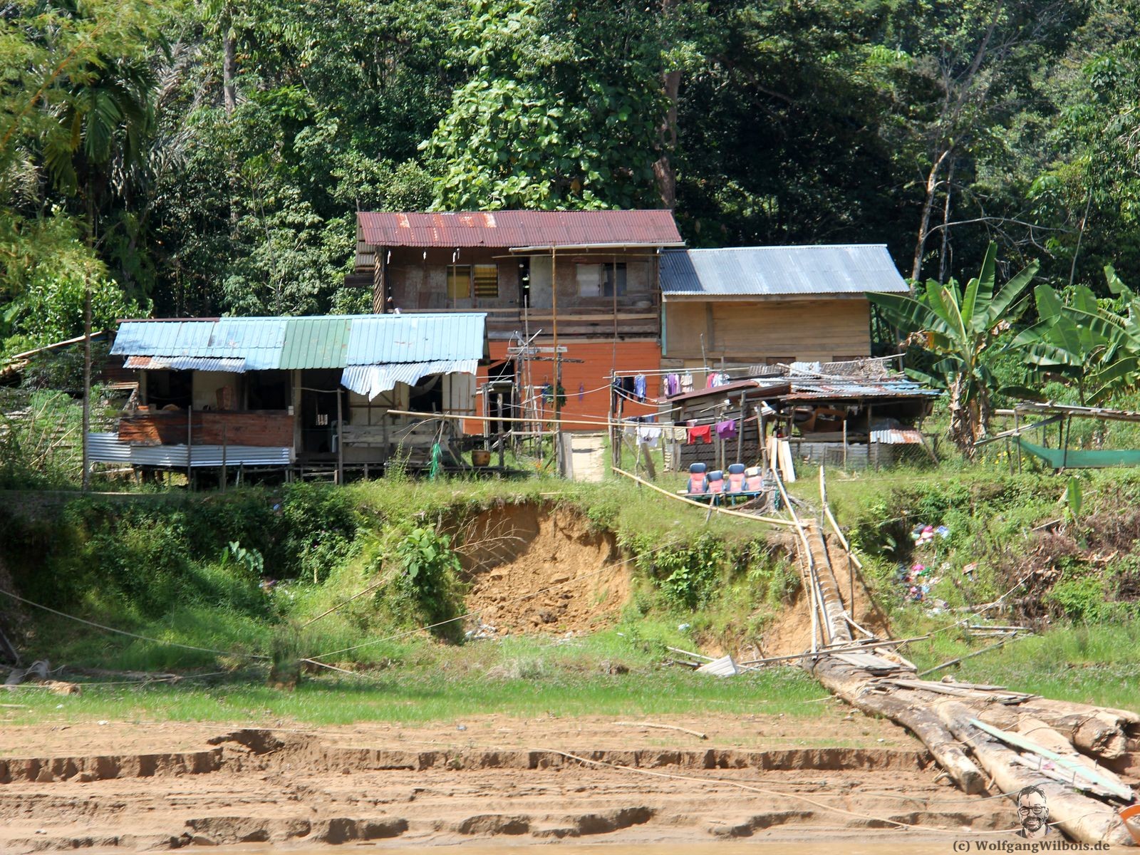 Backpacking Borneo- Tag 04 von Sibu nach Kapit