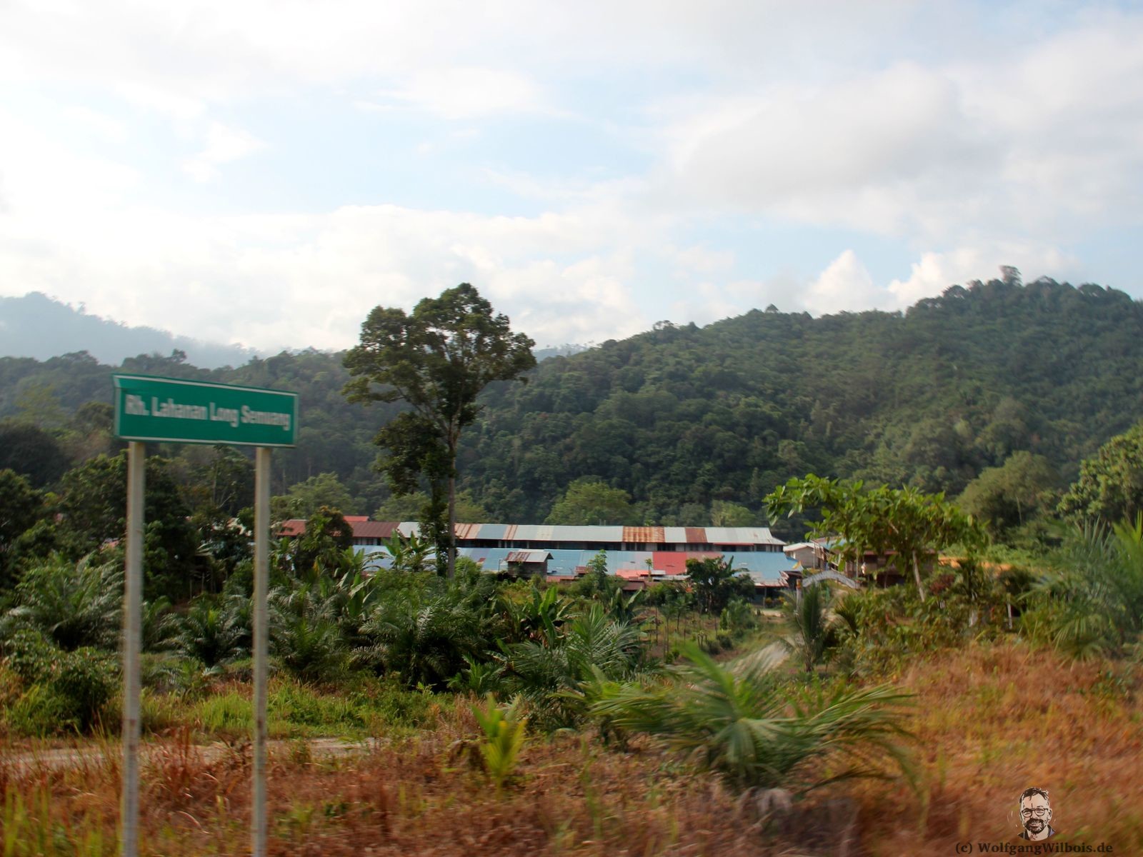 Borneo Backpacking Langhaus