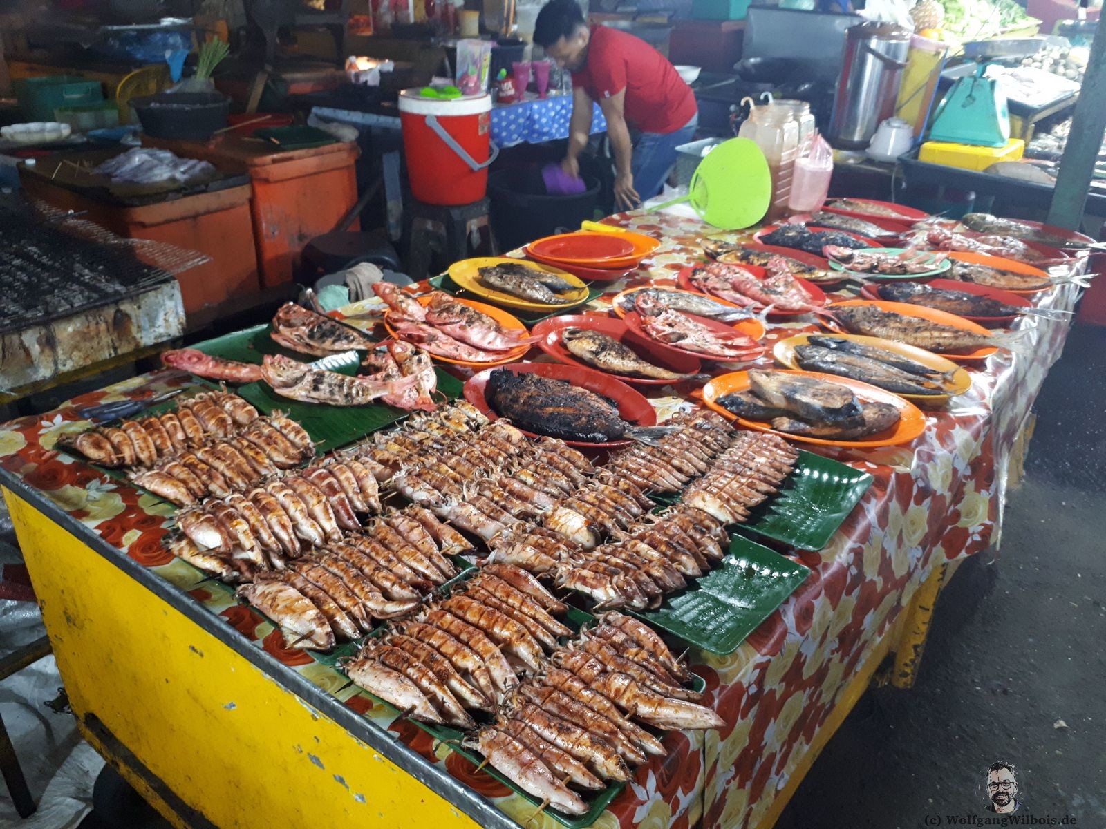 Kota Kinabalu Marriott Hotel Night Food Market