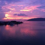 Kota Kinabalu Marriott Hotel Sundowner Sonnenuntergang