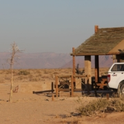 Namibia Tag 02 Desert Camp Eingang