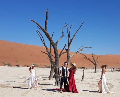 Namibia Tag 03 Deadvlei Fotoshooting