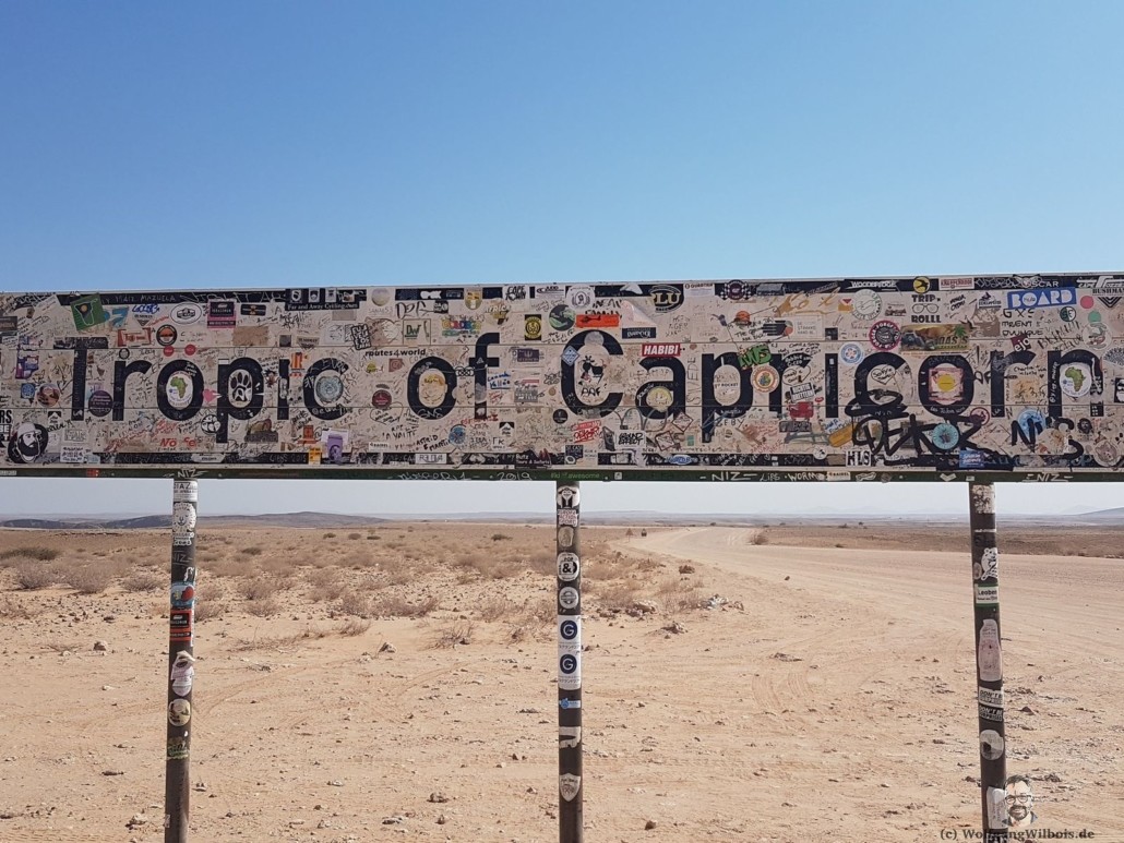 Namibia Tag 04 Tropic of Capricorn