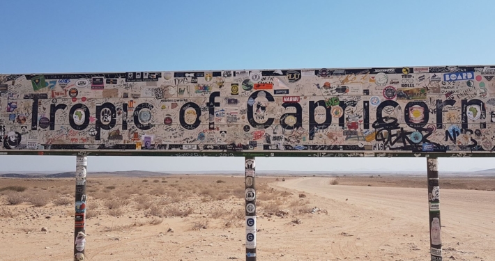 Namibia Tag 04 Tropic of Capricorn
