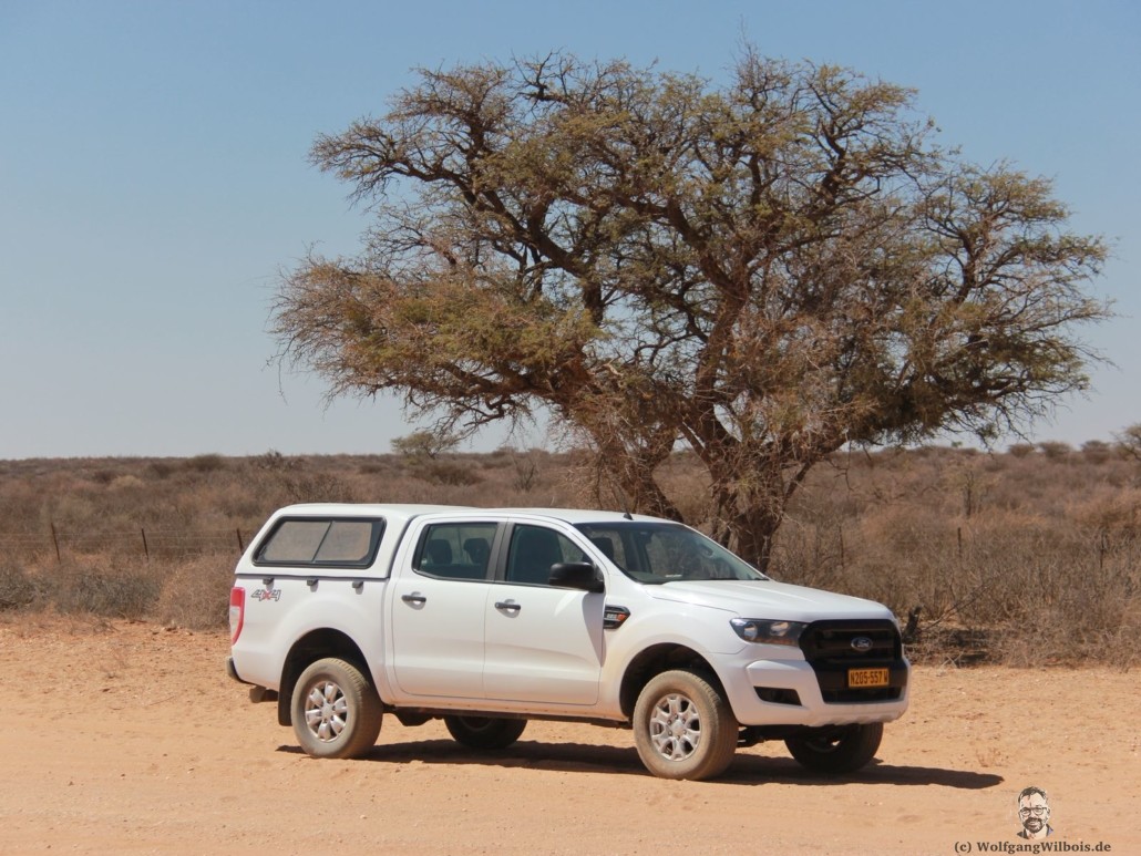 Namibia Tag 1 Ford Ranger 4x4