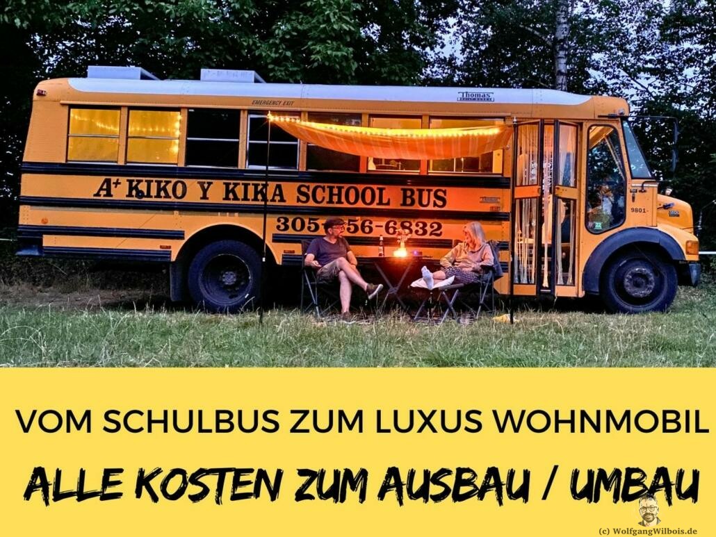Kosten Umbau Wohnmobil