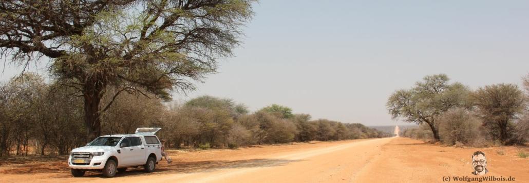 Namibia Picknickplatz mit Aussicht